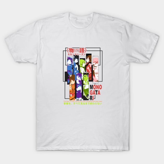 Monogatari T-Shirt by artmedia8